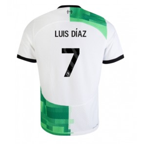 Liverpool Luis Diaz #7 Bortatröja 2023-24 Kortärmad